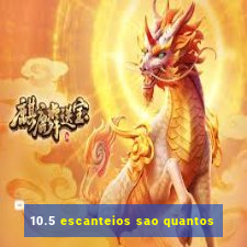 10.5 escanteios sao quantos